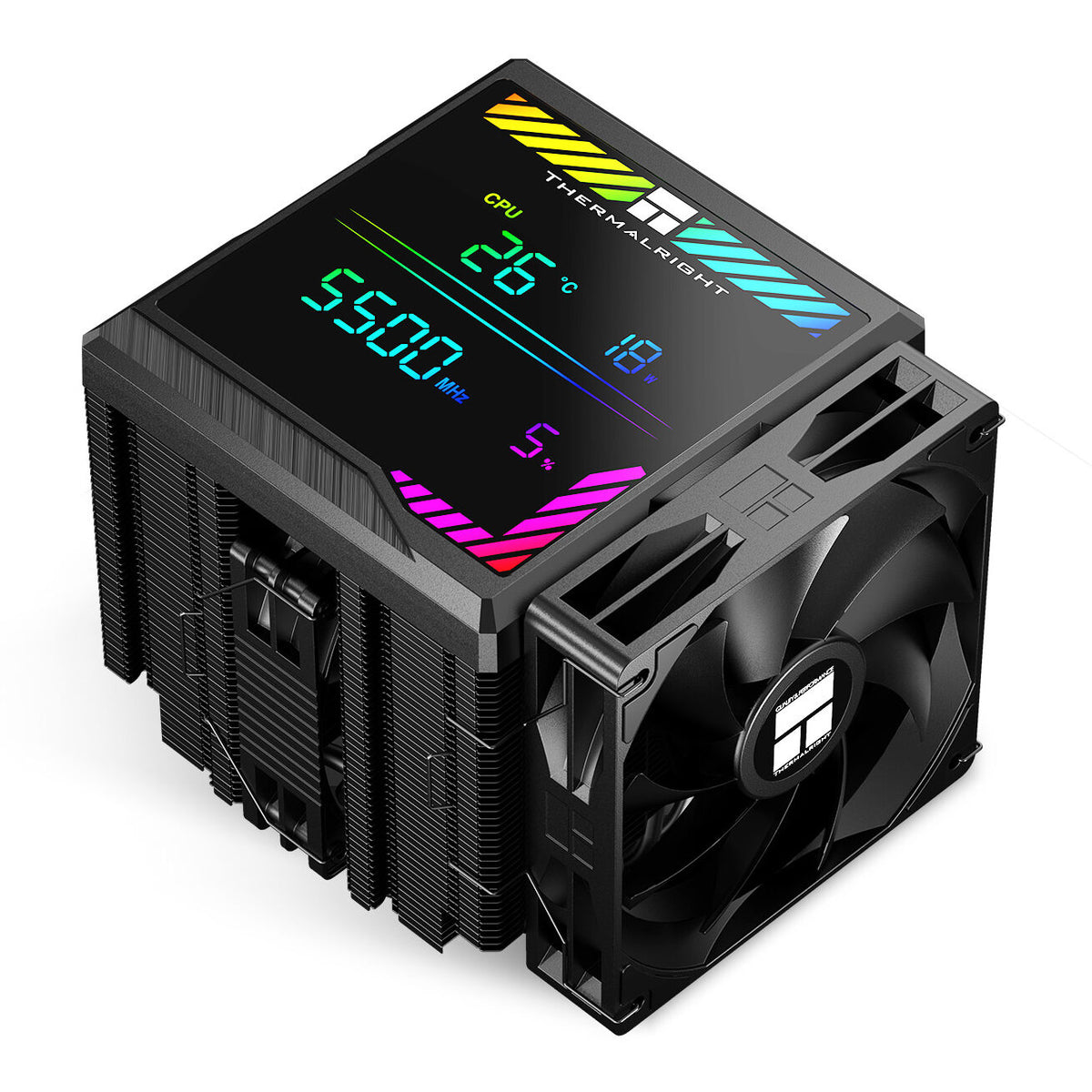THERMALRIGHT PEERLESS ASSASSIN 140 DIGITAL BLACK DUAL TOWER AIR COOLER - Free P&P over £75