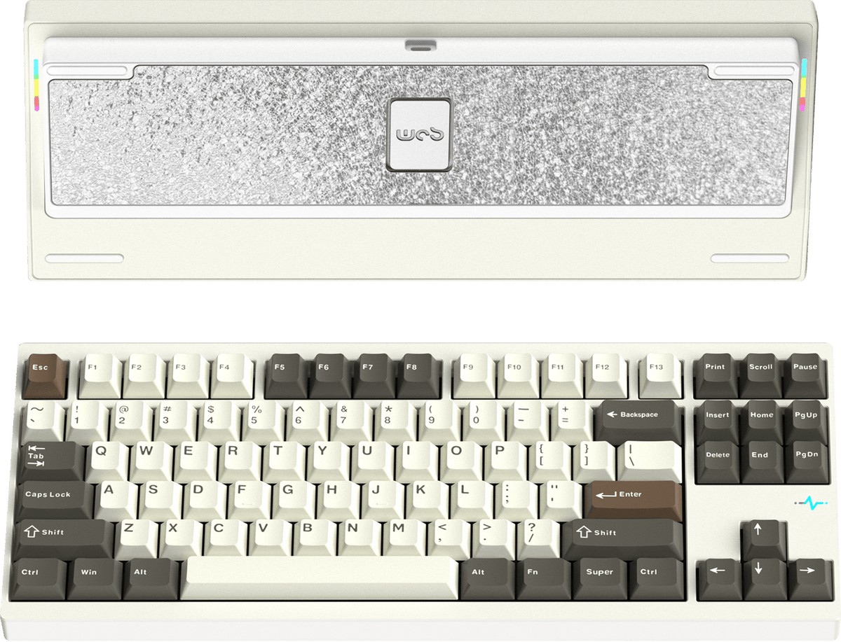 WOBKEY Crush 80 Reboot Pro RGB TKL ANSI Mechanical Keyboard | Computer ...
