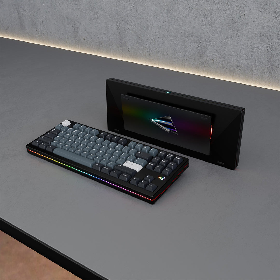 Wuque Studio x Whatever Studio Paper80 Aluminium TKL ANSI/ISO Keyboard ...