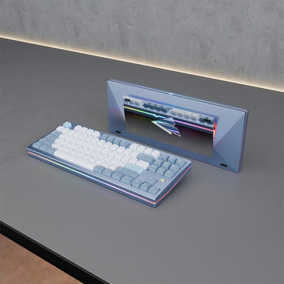 Wuque Studio x Whatever Studio Paper80 Aluminium TKL ANSI/ISO Keyboard Barebones Kit