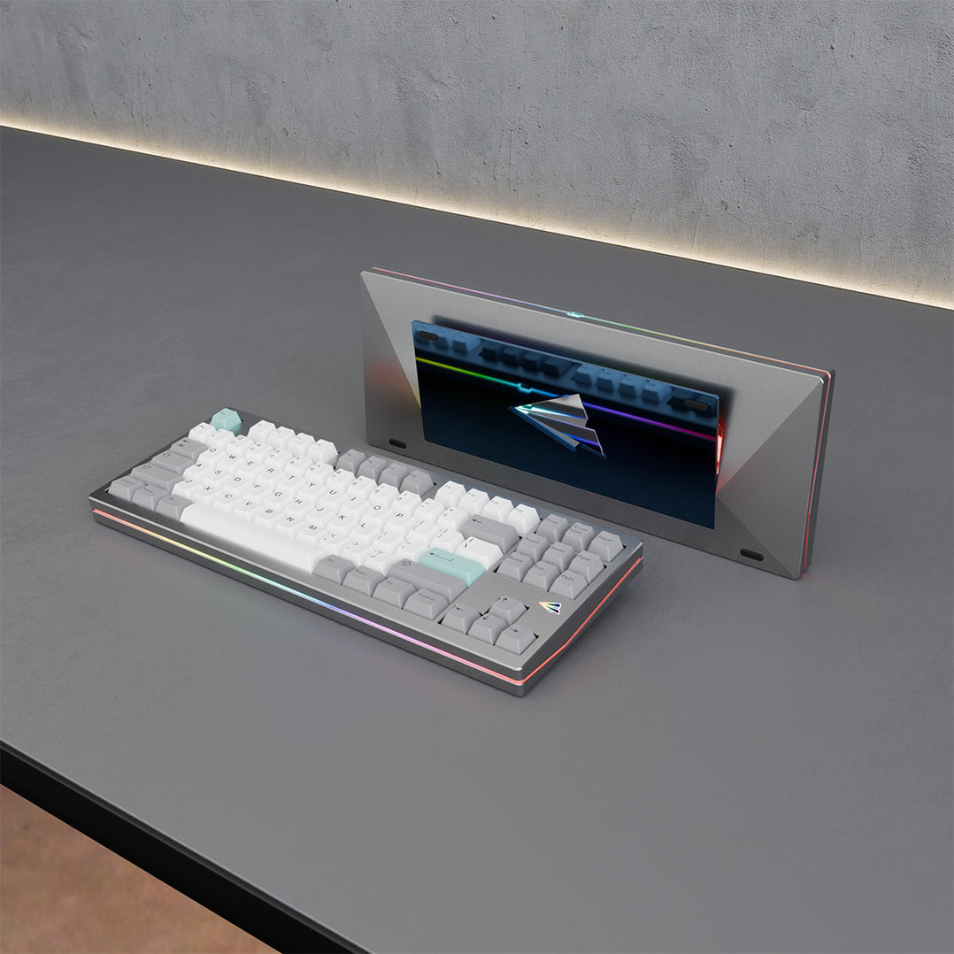 Wuque Studio x Whatever Studio Paper80 Aluminium TKL Keyboard Barebone ...