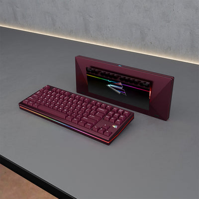 Wuque Studio x Whatever Studio Paper80 Aluminium TKL ANSI/ISO Keyboard Barebones Kit