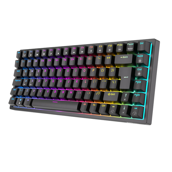 Royal Kludge RK84 Black RGB 75% ISO Wireless Mechanical Keyboard
