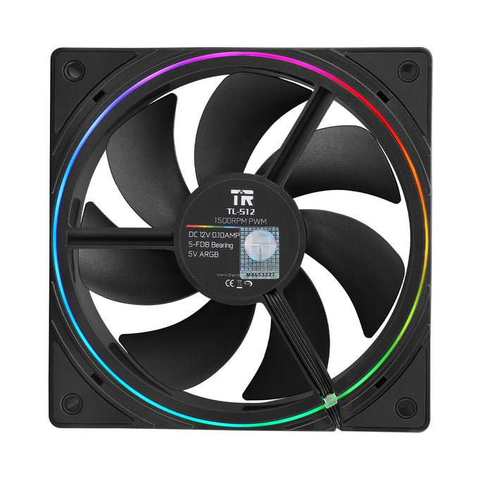 Thermalright TL-S12 Black A-RGB 120mm PWM Fan