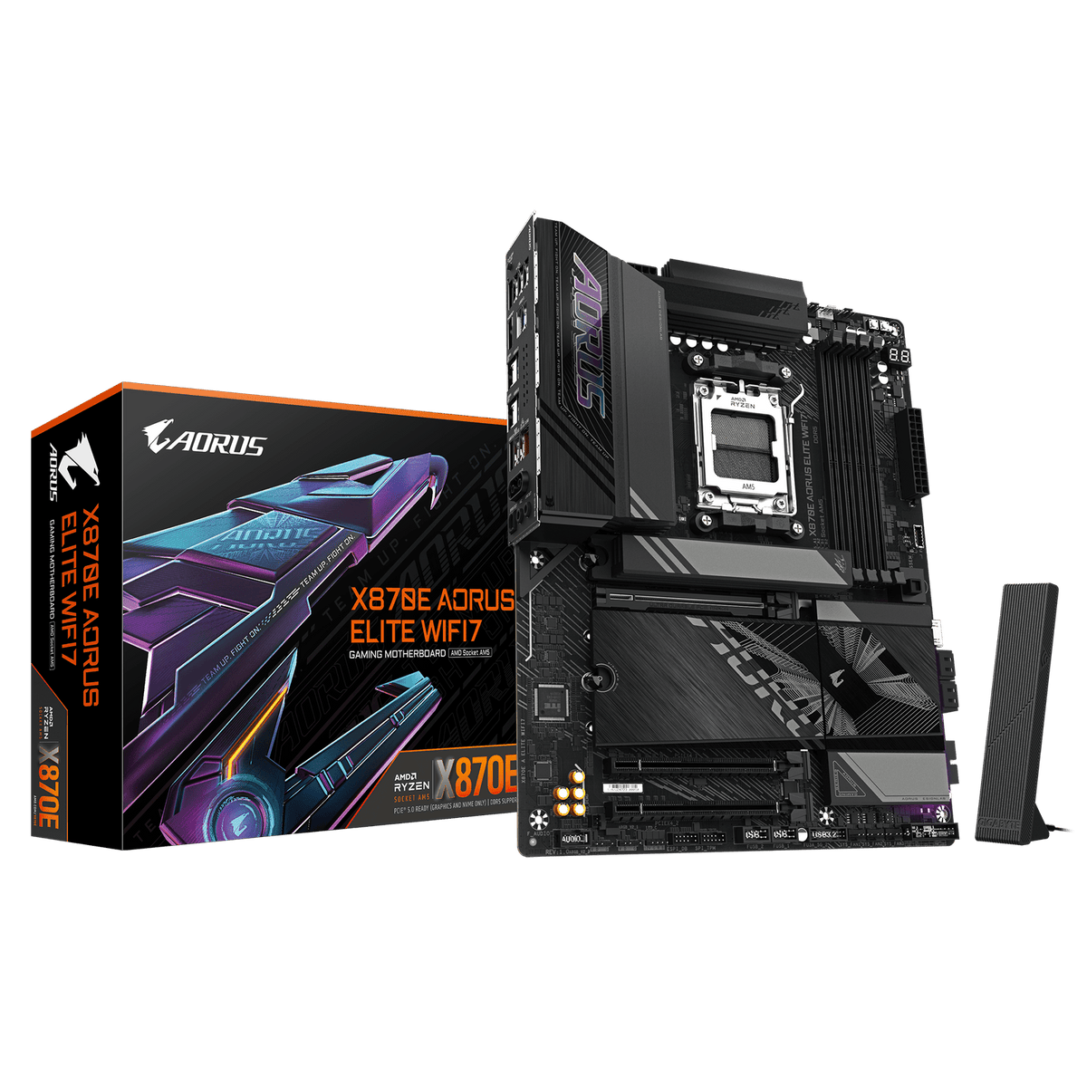 Gigabyte x870e aorus elite wifi7 atx am5 motherboard - With code - UK Mainland