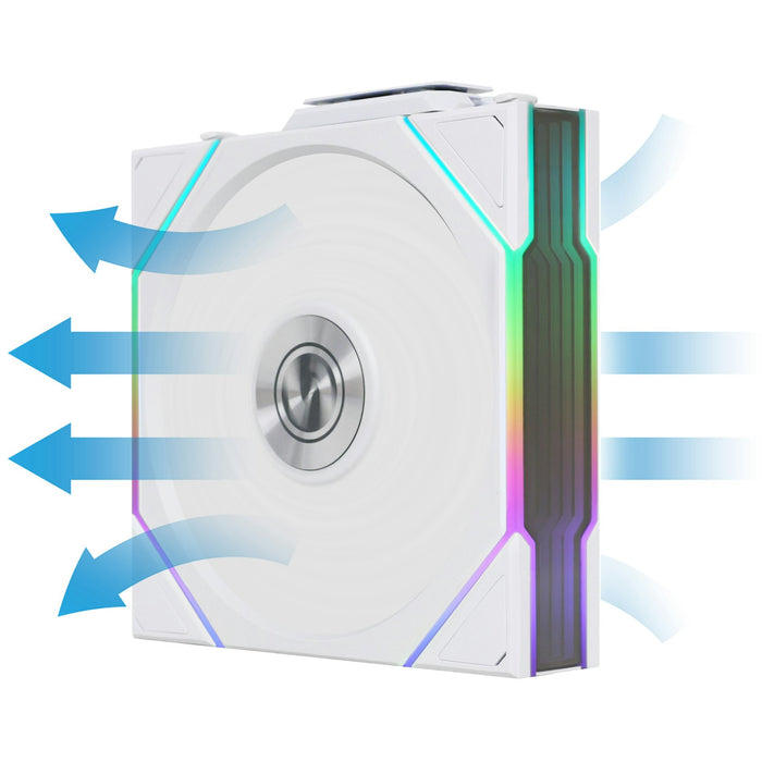 Lian-Li UNI FAN TL120 Wireless Reverse ARGB White 120mm Fan