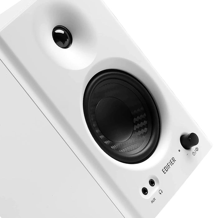 Edifier Mr4 Computer Edifier MR4 2.0 Monitor Reference Speakers White — Computer Orbit