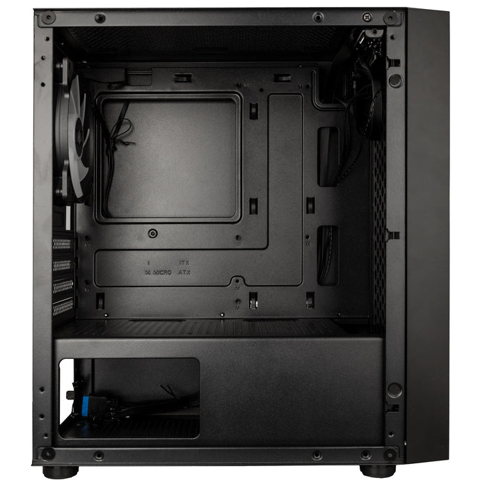 Kolink Inspire K2 Plus A-RGB Micro-ATX Black Case