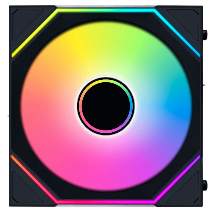 Lian-Li UNI FAN SL120 INF Wireless Reverse ARGB Black 120mm Triple Pack