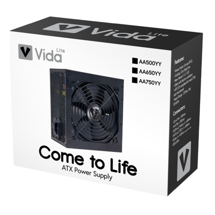 500w Python Pc 500W Vida Lite ATX Non-Modular PSU — Computer Orbit