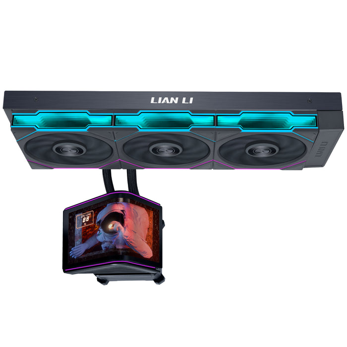 Lian Li HydroShift II OLED Curved 360TL Black All In One CPU Cooler
