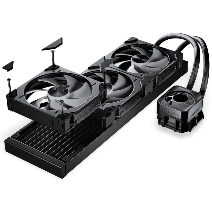 Phanteks Glacier One 420D30 X2 Black DRGB 420mm AIO Liquid Cooler