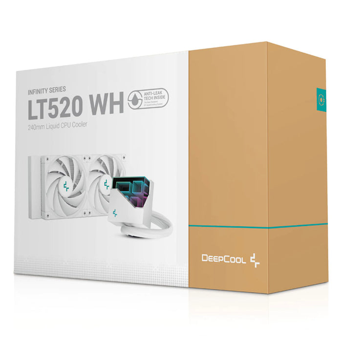 Deepcool LT520 WH A-RGB 240mm White AIO Liquid Cooler