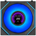 Lian Li UNI FAN SLINF LCD FLEX Reverse 120mm Triple Fan Pack - Black