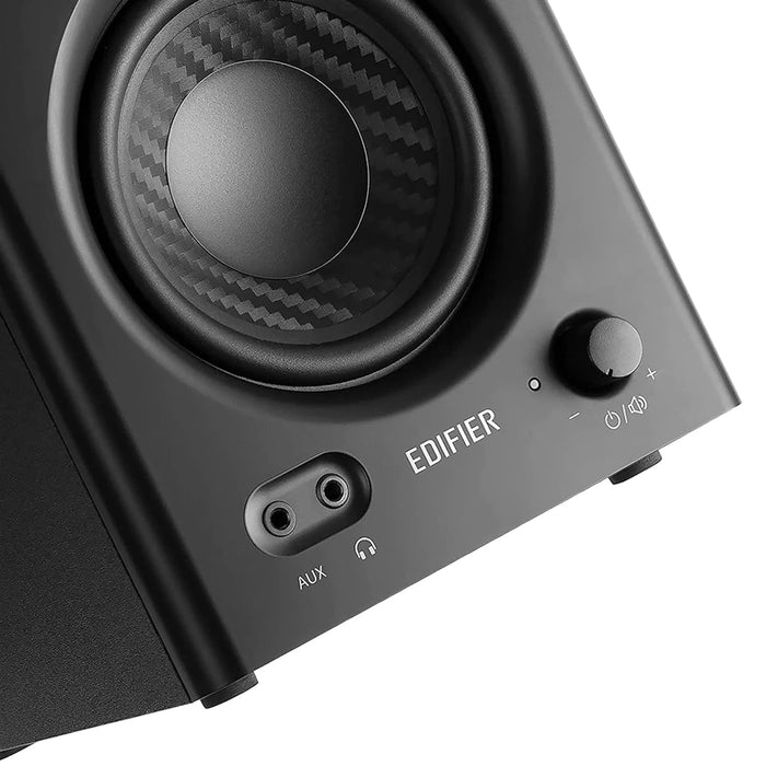 Edifier Mr4 Computer Edifier MR4 2.0 Monitor Reference Speakers Black — Computer Orbit