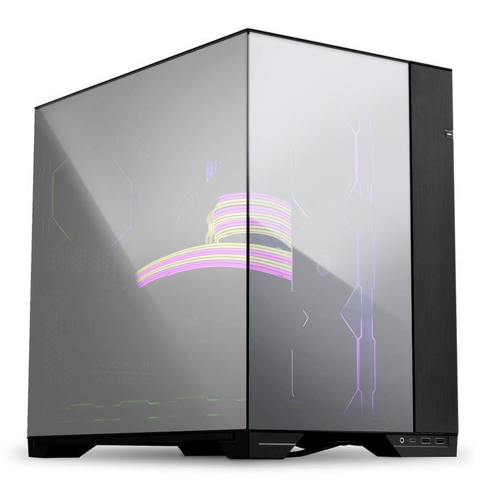Lian Li O11 Vision Chrome Glass ATX Case — Computer Orbit
