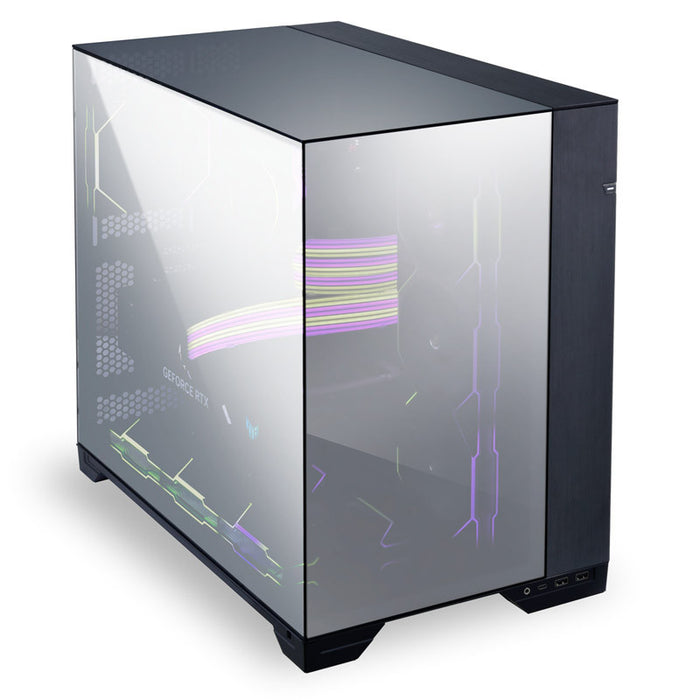 Lian Li O11 Vision Chrome Glass ATX Case — Computer Orbit