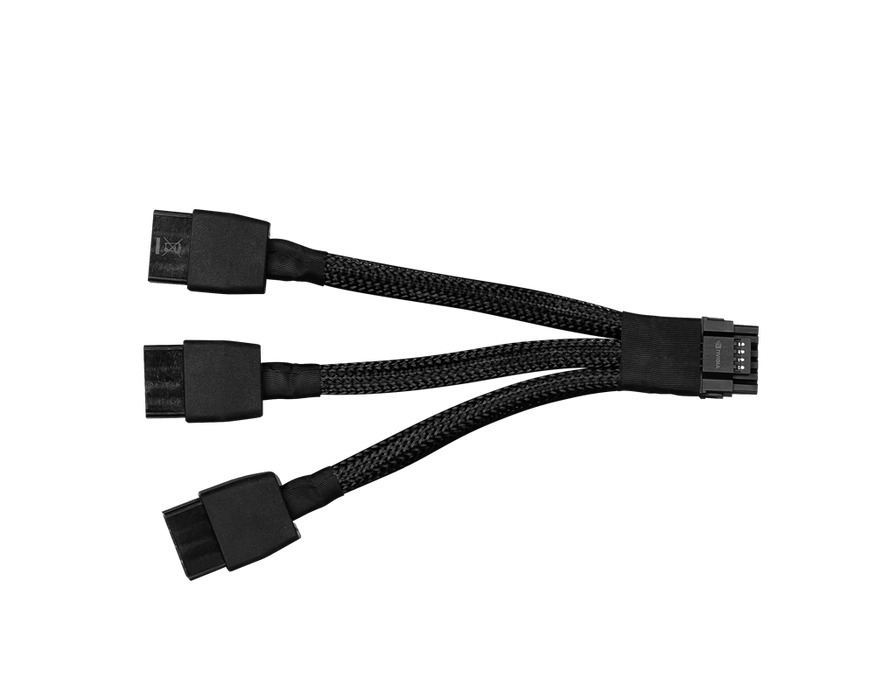 Nvidia 12VHPWR 12+4 pin to 3x 8 pin PCIe Power Adapter Cable