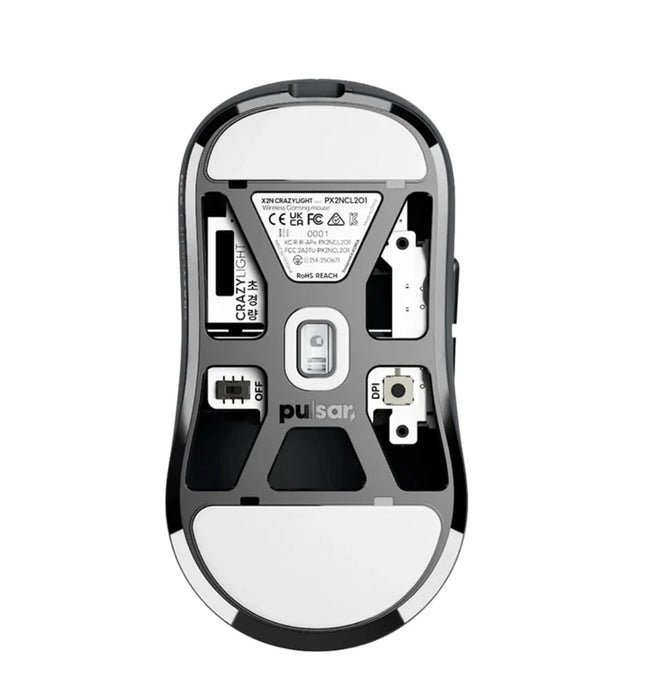 Pulsar X2N CrazyLight Jet Black Wireless Gaming Mouse