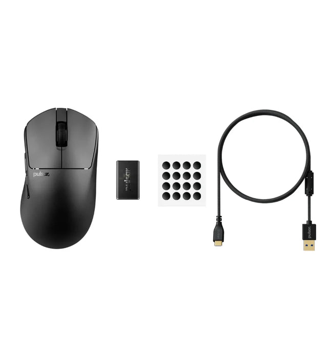 Pulsar X3 CrazyLight Jet Black Wireless Gaming Mouse