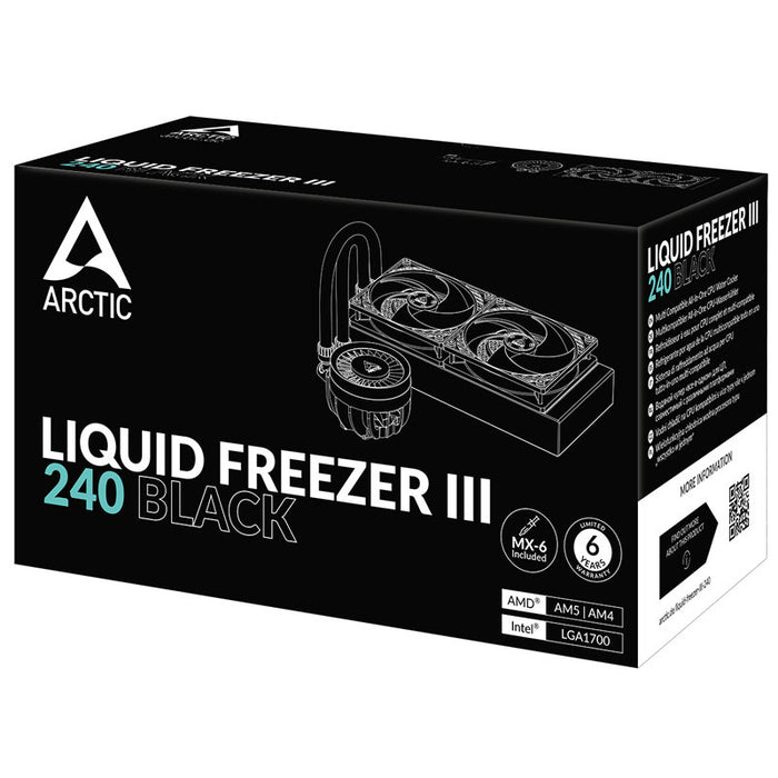 Arctic Liquid Freezer III Black 240mm AIO Liquid Cooler