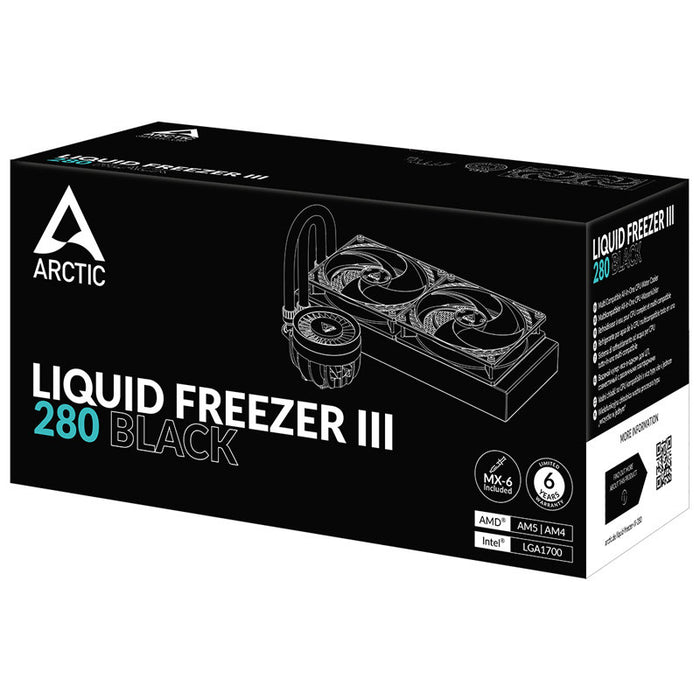 Arctic Liquid Freezer III Black 280mm AIO Liquid Cooler