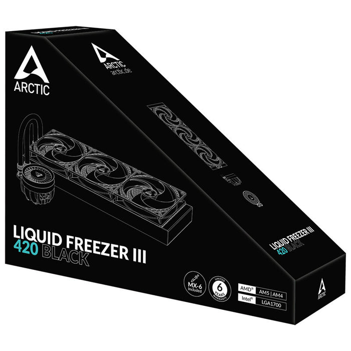 Arctic Liquid Freezer III Black 420mm AIO Liquid Cooler