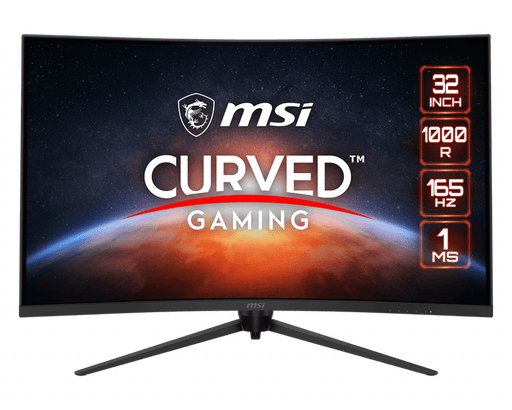 32" MSI Optix G321CQP 1440p 165hz VA Curved Gaming Monitor