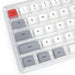 Skyloong Grey-White-Red GSA Profile Dye-Sub PBT Keycaps