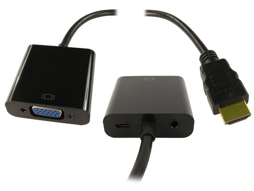 NEWLINK HDMI TO VGA ADAPTOR + AUDIO/USB