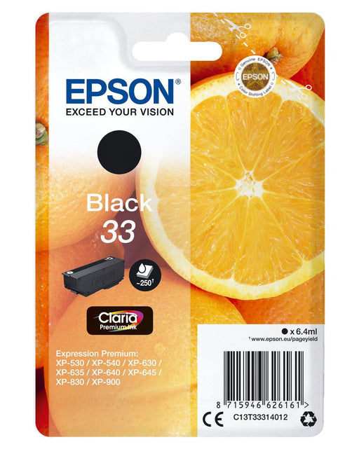 EPSON 33 BLACK INK CARTRIDGE