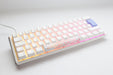 Ducky One 3 Mini Pure White UK ISO RGB Cherry MX Black