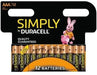 DURACELL SIMPLY AAA 12 PACK