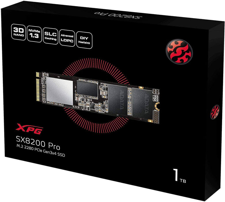 1TB XPG SX8200 PRO NVME M.2 SSD