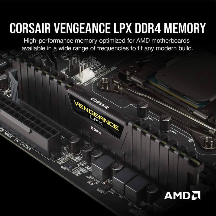 16GB 2x8GB DDR4 3200MHz CL16 Corsair Vengeance LPX RAM