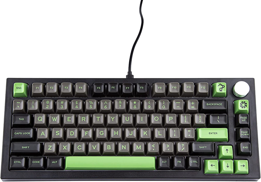 Aifei Green Light SA Profile Doubleshot ABS Keycaps