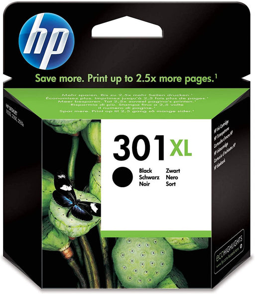 HP 301XL BLACK INK CARTRIDGE