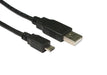 1.8 METRE USB 2.0 A MALE - MICRO B CABLE