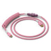 Glorious Coiled Cable USB-A to USB-C Pixel Pink