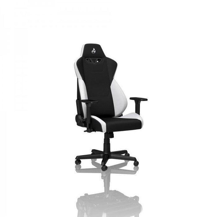NITRO CONCEPTS S300 FABRIC GAMING CHAIR BLACK/WHITE