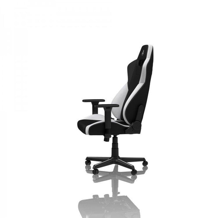 NITRO CONCEPTS S300 FABRIC GAMING CHAIR BLACK/WHITE