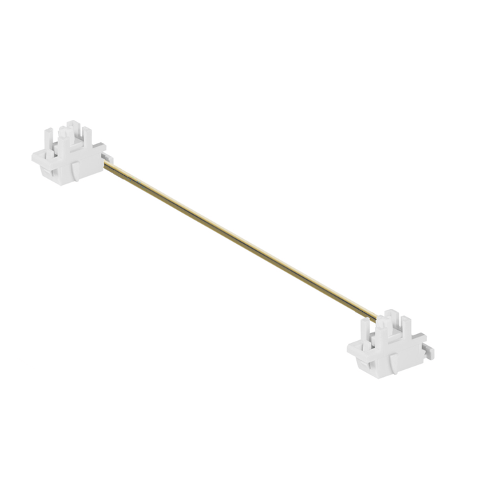 Everglide V3 Plate Mount White & Gold Stabilizers