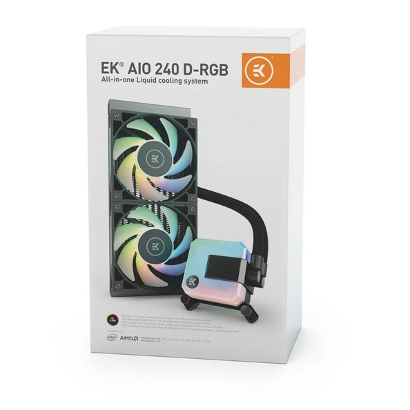 EKWB EK-AIO 240 D-RGB CPU Liquid Cooler