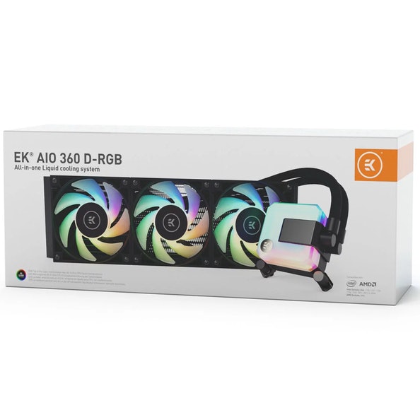 EKWB EK-AIO 360 D-RGB CPU Liquid Cooler
