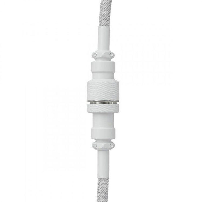 Glorious Coiled Cable USB-A to USB-C Ghost White
