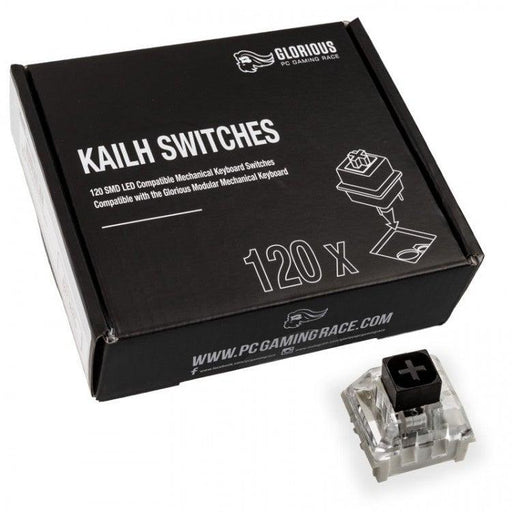 GLORIOUS KAILH BOX BLACK SWITCHES 120PC