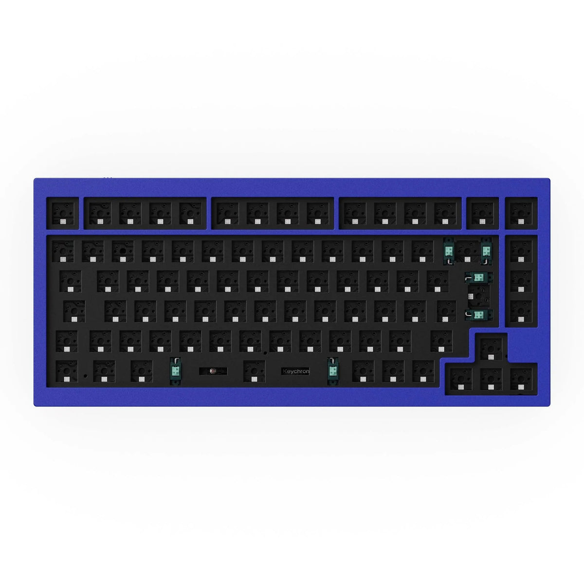 Keychron Q1 V2 QMK Navy Blue Aluminium RGB ISO Barebones