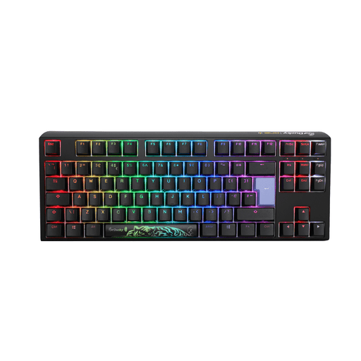 Ducky One 3 TKL Black UK ISO RGB Cherry MX Black