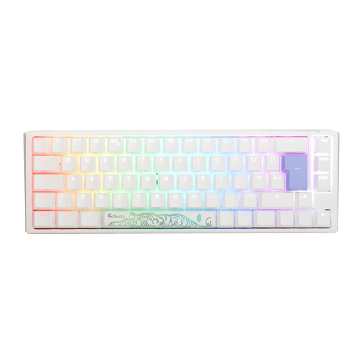 Ducky One 3 SF Pure White UK ISO RGB Cherry MX Blue