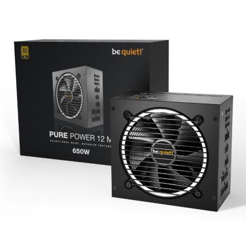 650W Be Quiet! Pure Power 12 M ATX 3.0 Gold PSU